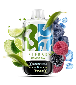 Elf Bar COMBO Pro 30000 Lime & Blue Razz (Лайм и Ягодный лимонад) combo30003 фото
