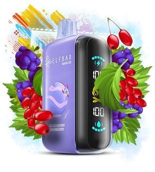Elf Bar RAYA D3 25000 Blackberry Cranberry (Ежевика Клюква) rayad3021 фото