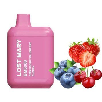 Lost Mary BM5000 Strawberry Blueberry Cherry (Полуниця Чорниця Вишня) bm5003 фото
