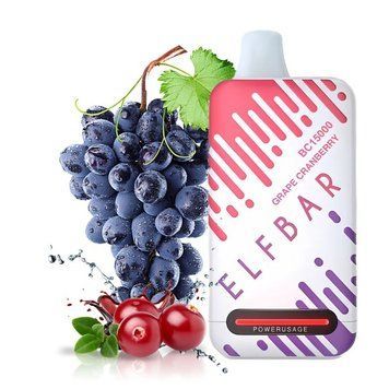 Elf Bar BC15000 Grape Cranberry (Виноград Клюква) 15000107 фото