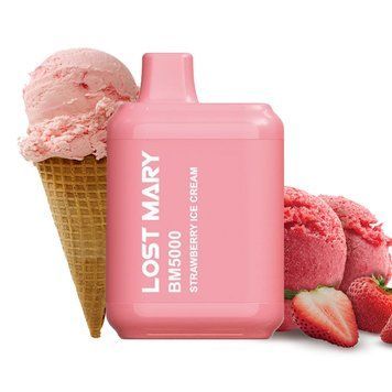 Lost Mary BM5000 Strawberry Ice Cream (Полуничне Морозиво) bm5004 фото