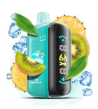 Elf Bar RAYA D3 25000 Kiwi Pineapple Ice (Киви Ананас со льдом) rayad3004 фото