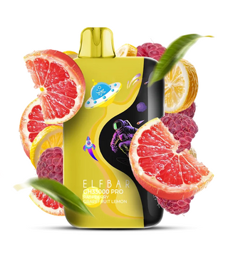Elf Bar GH33000 PRO Raspberry Grapefruit Lemon (Малина Грейпфрут Лимон) 33000100 фото