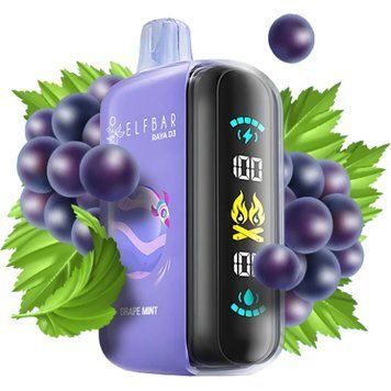 Elf Bar RAYA D3 25000 Grape Mint (Виноград Мята) rayad3023 фото