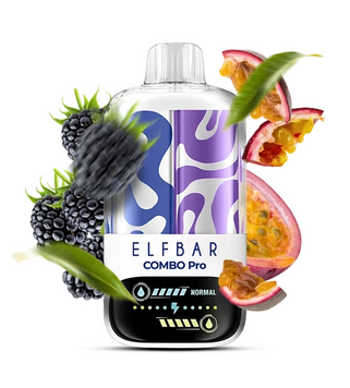 Elf Bar COMBO Pro 30000 Blackberry & Passionfruit (Ежевика и Маракуйя) combo30000 фото